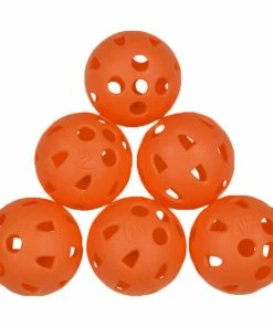 Masters Airflow XP Practice Balls (6 Pack) - Orange