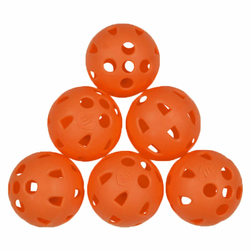 Masters Airflow XP Practice Balls (6 Pack) - Orange 3 Masters Airflow XP Practice Balls (6 Pack) - Orange