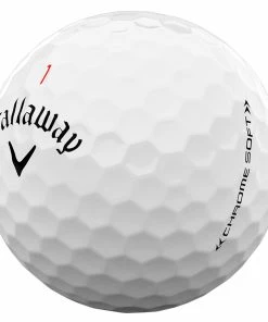 Callaway Chrome Soft Golf Balls - White - Double Dozen -Second Hand Clubs Sales chrome soft 1 1