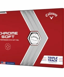 Callaway Chrome Soft Triple Track Golf Balls - White - 12 Pack 15 Callaway Chrome Soft Triple Track Golf Balls - White - 12 Pack -Second Hand Clubs Sales chrome soft triple track white 6