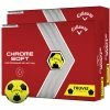 Callaway Chrome Soft Truvis Golf Balls - Yellow/Black - Double Dozen -Second Hand Clubs Sales chrome soft truvis yellow black double dozen