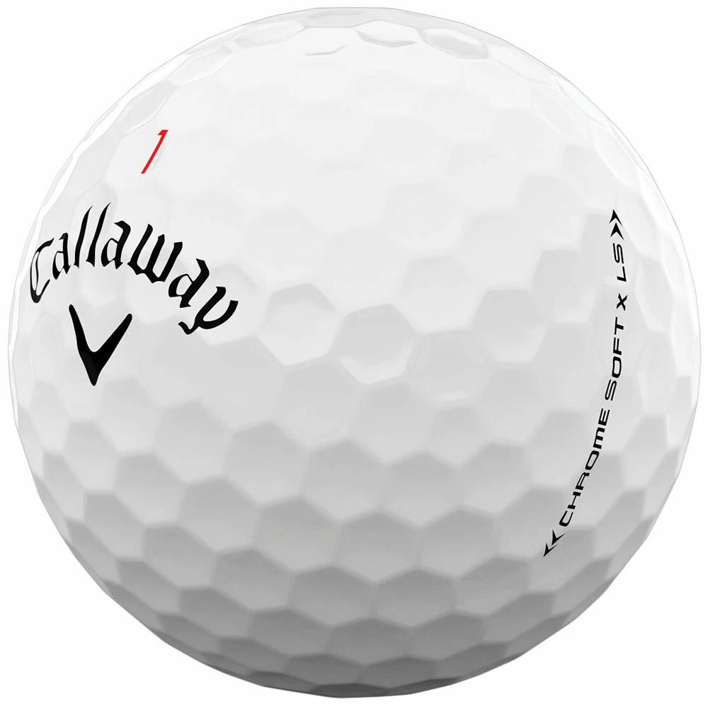 Callaway Chrome Soft X LS Golf Balls - White - 12 Pack 4 Callaway Chrome Soft X LS Golf Balls - White - 12 Pack - Image 2