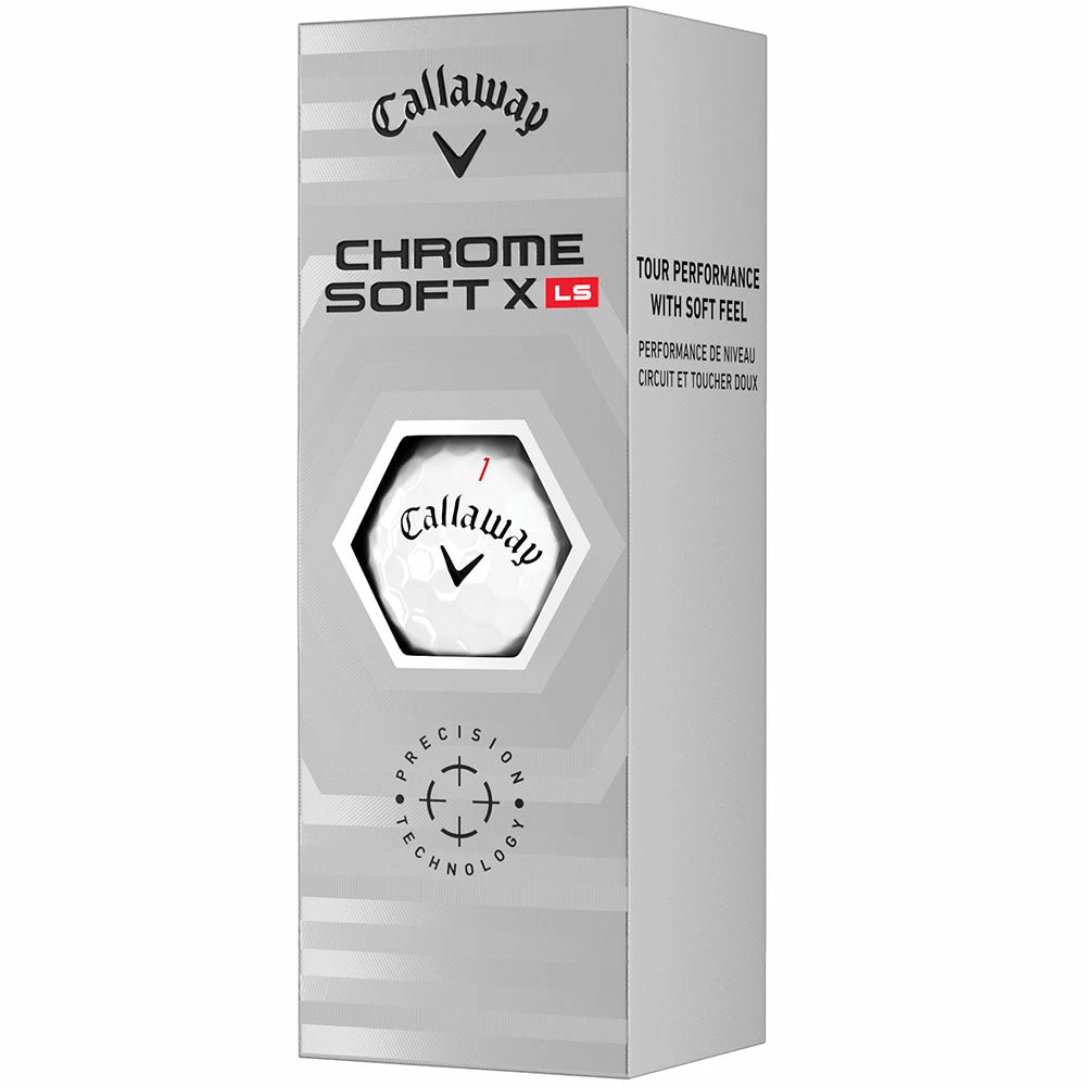 Callaway Chrome Soft X LS Golf Balls - White - 12 Pack 7 Callaway Chrome Soft X LS Golf Balls - White - 12 Pack - Image 5