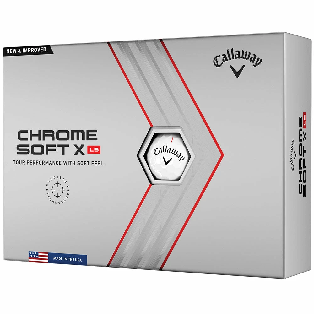 Callaway Chrome Soft X LS Golf Balls - White - 12 Pack 8 Callaway Chrome Soft X LS Golf Balls - White - 12 Pack - Image 6