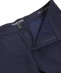 Calvin Klein Genius 4-Way Stretch Tapered Shorts - Dark Navy -Second Hand Clubs Sales ckms19214darknavy7