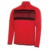 Calvin Klein Taylor Half Zip Sweater - Power Red 2 Calvin Klein Taylor Half Zip Sweater - Power Red -Second Hand Clubs Sales ckms21489powerred6