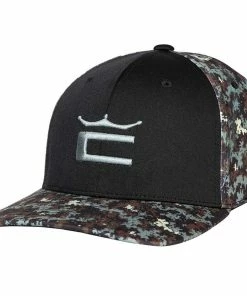 Puma Cobra Camo Crown C Snapback Cap - Black