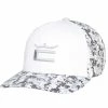 Cobra Camo Crown C Snapback Cap - White