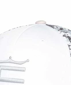Cobra Camo Crown C Snapback Cap - White -Second Hand Clubs Sales cobra camo crown c snapback white 5