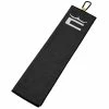 Cobra Tri-Fold Towel - Black -Second Hand Clubs Sales cobra tri fold towel black 1