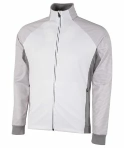 Galvin Green Dominic Insula Jacket - White/Sharkskin
