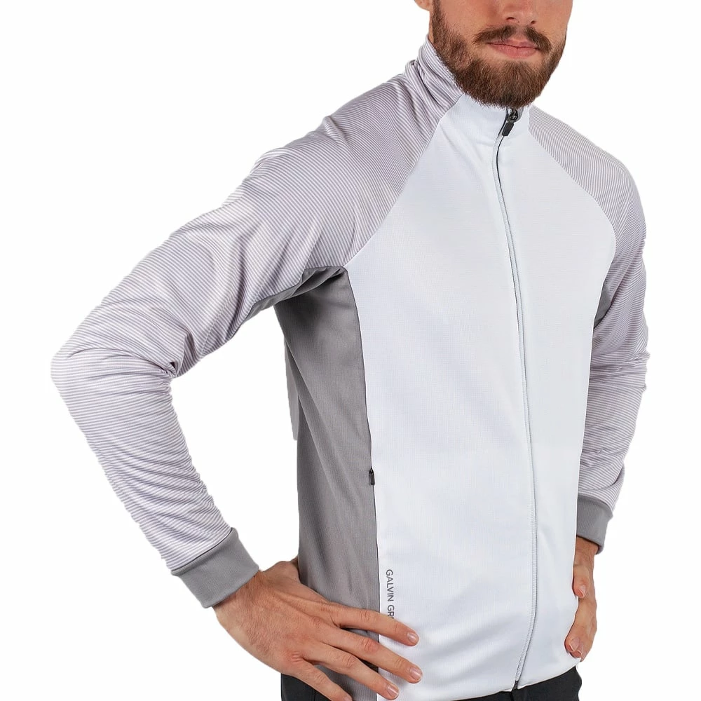 Galvin Green Dominic Insula Jacket - White/Sharkskin 5 Galvin Green Dominic Insula Jacket - White/Sharkskin - Image 3