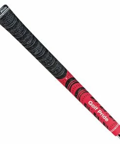Golf Pride New Decade Multi Compound Midsize Grip - Black/Red