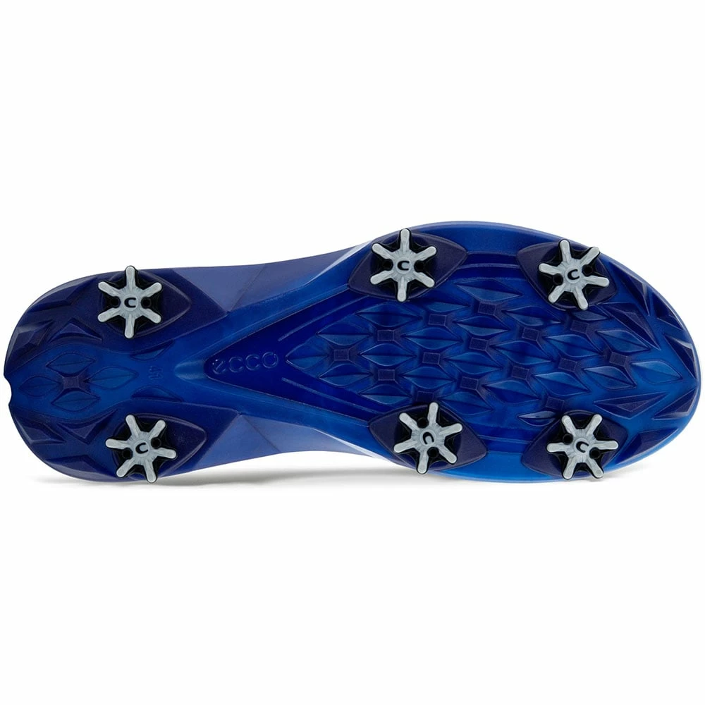 ECCO Biom G5 Waterproof Spiked Shoes - White/Blue Depths 5 ECCO Biom G5 Waterproof Spiked Shoes - White/Blue Depths - Image 3