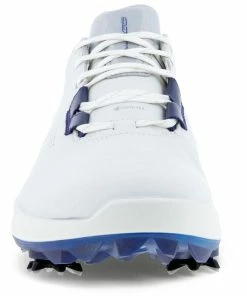 ECCO Biom G5 Waterproof Spiked Shoes - White/Blue Depths 14 ECCO Biom G5 Waterproof Spiked Shoes - White/Blue Depths -Second Hand Clubs Sales ecco biom g5 waterproof spiked shoes white 3