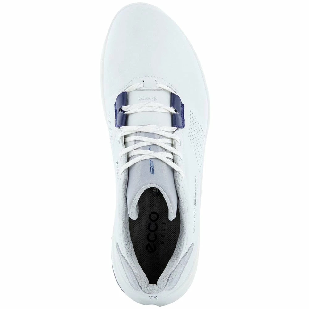 ECCO Biom G5 Waterproof Spiked Shoes - White/Blue Depths 9 ECCO Biom G5 Waterproof Spiked Shoes - White/Blue Depths - Image 7