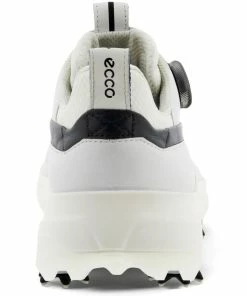 ECCO Biom G5 BOA Waterproof Spiked Shoes - White/Black -Second Hand Clubs Sales ecco golf biom g5 boa spiked shoes white black 6