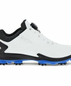 ECCO Biom G3 BOA Spiked Shoes - White/Black