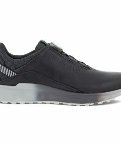 ECCO S-Three BOA Waterproof Spikeless Shoes - Black