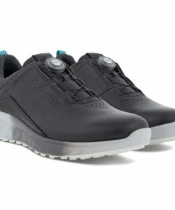 ECCO S-Three BOA Waterproof Spikeless Shoes - Black -Second Hand Clubs Sales ecco s three boa spikeless shoes black 5