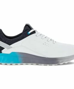 ECCO S-Three Waterproof Spikeless Shoes - White Caribbean