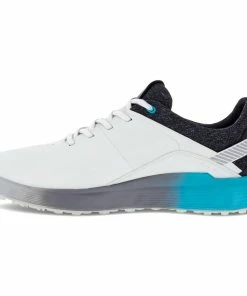 ECCO S-Three Waterproof Spikeless Shoes - White Caribbean -Second Hand Clubs Sales ecco s three spikeless shoes white caribbean 3