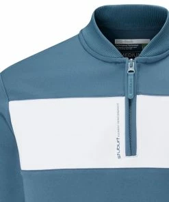 Stuburt Element Performance Sweater - Peacock -Second Hand Clubs Sales element performance sweater peacock 3