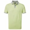 FootJoy Pique Ministripe Polo Shirt - Grey/Lime -Second Hand Clubs Sales ezgif 7 83ecf7f7e2cb