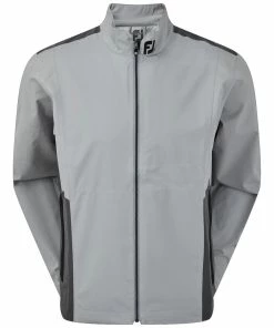 FootJoy FJ HLV2 Rain Jacket - Grey/Charcoal/Black