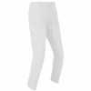 FootJoy Lite Tapered Fit Trousers - White -Second Hand Clubs Sales fj lite tapered fit trouser white 1