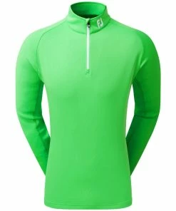 FootJoy Chill-Out 1/4 Zip Pullover - Green