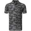 FootJoy Cloud Camo Polo Shirt - Black -Second Hand Clubs Sales footjoy cloud camo polo shirt black 1