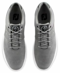 FootJoy Contour Spiked Shoes - Grey -Second Hand Clubs Sales footjoy contour spikeless shoes grey 3