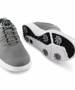 FootJoy Contour Spiked Shoes - Grey -Second Hand Clubs Sales footjoy contour spikeless shoes grey 4