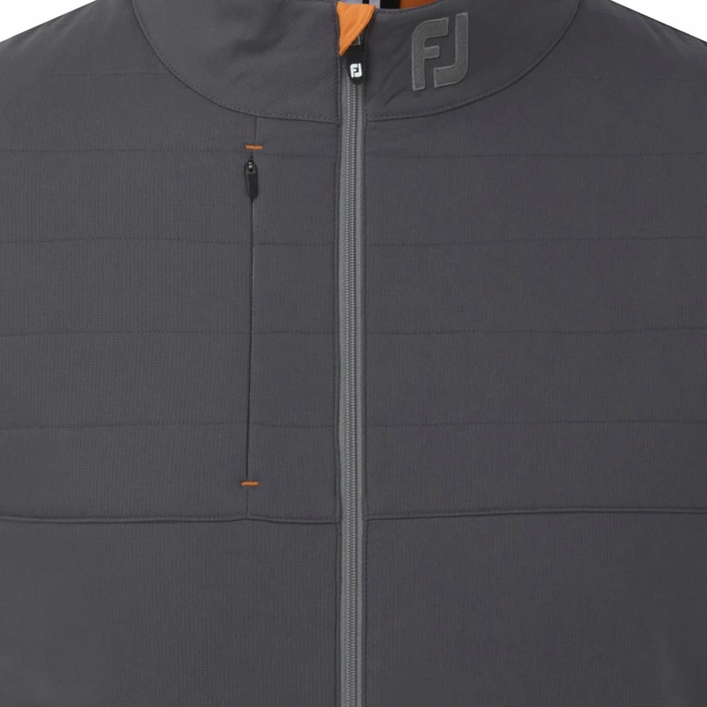 FootJoy FJ Hybrid Jacket - Charcoal 7 FootJoy FJ Hybrid Jacket - Charcoal - Image 5