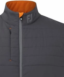 FootJoy FJ Hybrid Vest - Charcoal 9 FootJoy FJ Hybrid Vest - Charcoal -Second Hand Clubs Sales footjoy fj hybrid vest charcoal 3