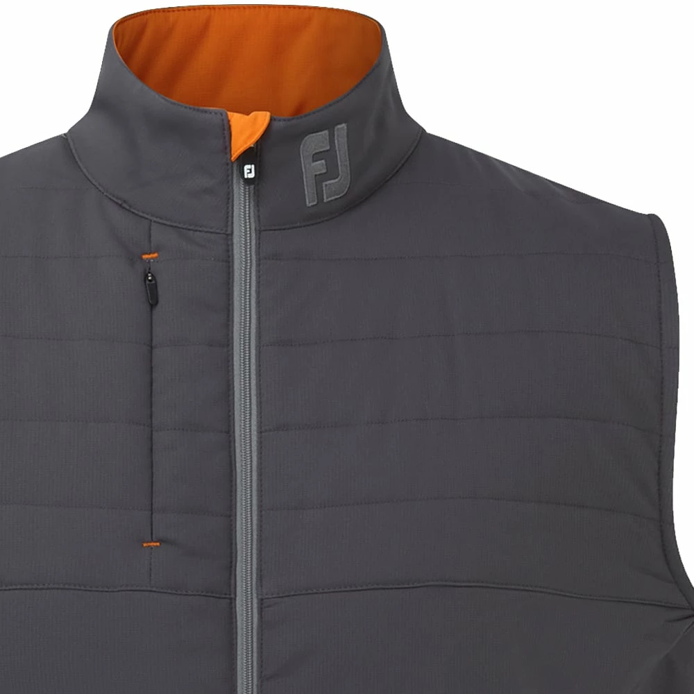 FootJoy FJ Hybrid Vest - Charcoal 5 FootJoy FJ Hybrid Vest - Charcoal - Image 3