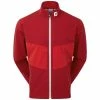 FootJoy FJ HydroLite Waterproof Jacket - Red Tonal -Second Hand Clubs Sales footjoy fj hydrolite waterproof jacket red tonal 1