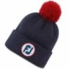 FootJoy FJ Solid Pom Pom Beanie Hat - Navy -Second Hand Clubs Sales footjoy fj solid pom pom beanie hat navy 1