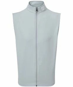 FootJoy Full-Zip Knit Vest - Grey