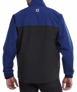 FootJoy HydroLite Waterproof Jacket - Royal/Black/Silver -Second Hand Clubs Sales footjoy hydrolite waterproof jacket royal black silver 3