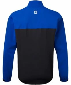 FootJoy HydroLite Waterproof Jacket - Royal/Black/Silver -Second Hand Clubs Sales footjoy hydrolite waterproof jacket royal black silver 4