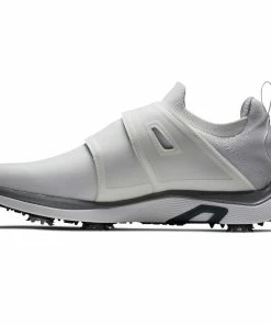 FootJoy Hyperflex BOA Waterproof Spiked Shoes - White/Black 9 FootJoy Hyperflex BOA Waterproof Spiked Shoes - White/Black -Second Hand Clubs Sales footjoy hyperflex boa spiked shoes whiteblack 3