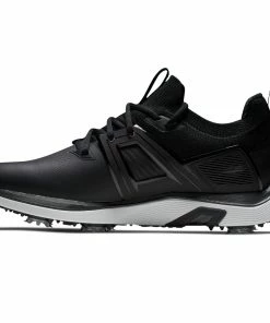 FootJoy Hyperflex Carbon Waterproof Spiked Shoes - Black/White/Grey -Second Hand Clubs Sales footjoy hyperflex carbon spiked shoes blackwhitegrey 3