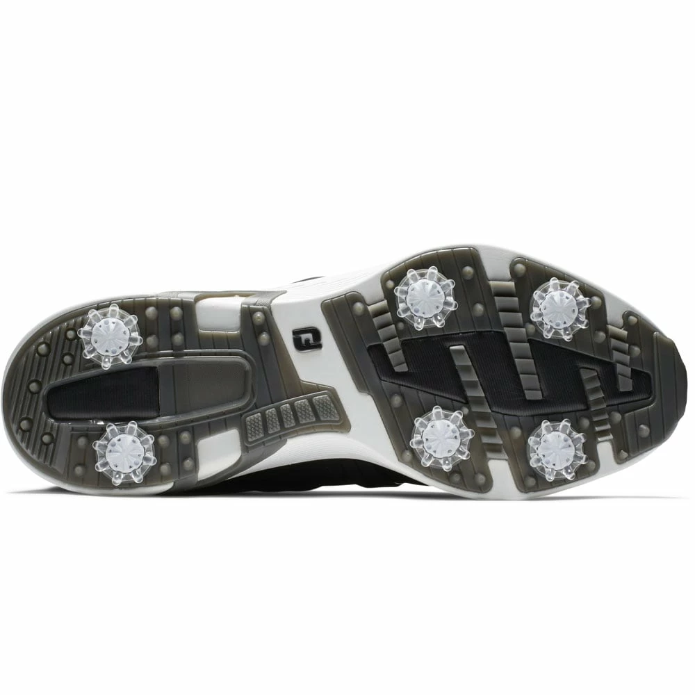 ADIDAS FootJoy Hyperflex Waterproof Spiked Shoes - Black/White/Grey 4 ADIDAS FootJoy Hyperflex Waterproof Spiked Shoes - Black/White/Grey - Image 2