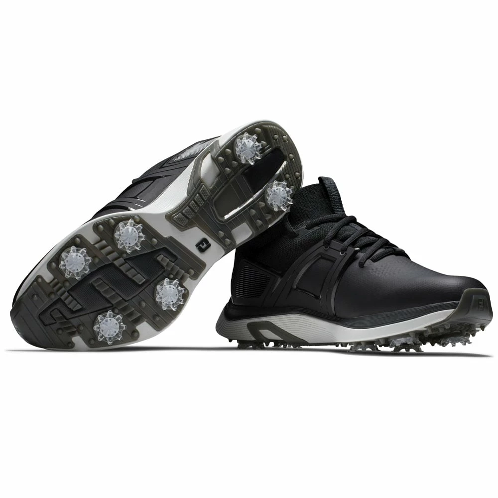 ADIDAS FootJoy Hyperflex Waterproof Spiked Shoes - Black/White/Grey 7 ADIDAS FootJoy Hyperflex Waterproof Spiked Shoes - Black/White/Grey - Image 5