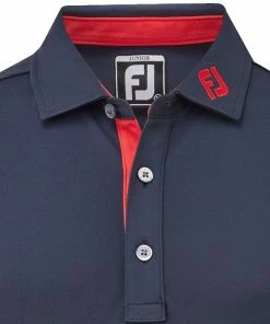 FootJoy Jr Colour Block Polo Shirt - Navy/White -Second Hand Clubs Sales footjoy jr colour block polo shirt navywhite 5