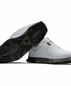 FootJoy Pro SL Camo Waterproof Spikeless Shoes - White -Second Hand Clubs Sales footjoy limited edition pro sl spikeless shoes whitecamo 5