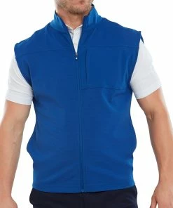 FootJoy Ottoman Knit Vest - Twilight -Second Hand Clubs Sales footjoy ottoman knit vest twilight 3