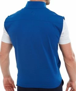 FootJoy Ottoman Knit Vest - Twilight -Second Hand Clubs Sales footjoy ottoman knit vest twilight 4